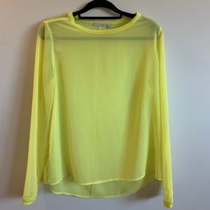 Nordstrom sheer blouse